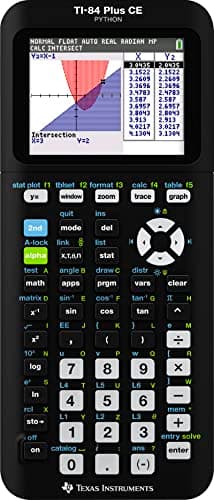 Texas Instruments TI-84 Plus CE Color Graphing Calculator, Black image