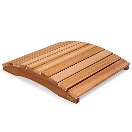 All Things Cedar Wooden Bridge, Outdoor Garden Walkway for Backyard Ponds, 3', Natural image
