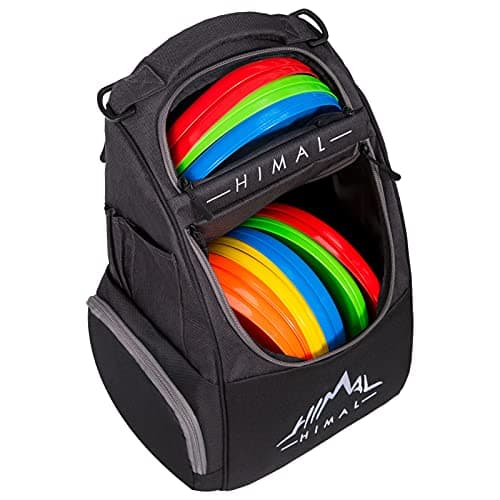 HIMAL HIMAL Disc Golf Bag Holds 22+ Discs, Durable Disc Golf Backpack with Large Capacity, and Multiple Storage Pockets image