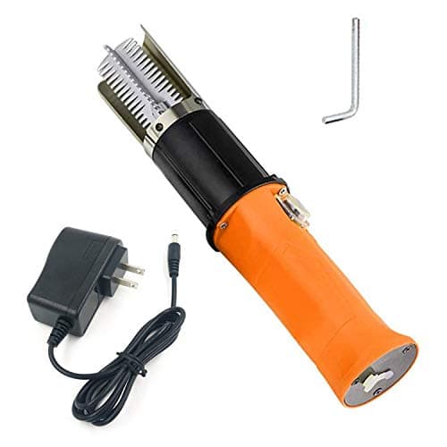 Electric Fish Scaler,Powerful Cordless Fish Scaler Scale Scraper Remover Cleaner Skinner Kit Build in 12V Rechargeable Battery image