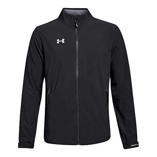 Under Armour Boys' UA Hockey Warm Up Jacket YSM Black image