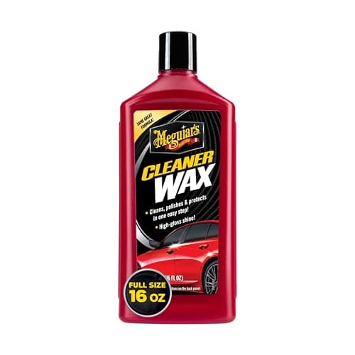 Meguiar's Cleaner Wax - Liquid Car Wax, Cleans, Polishes and Protects Your Vehicle - Easy to Use, Long-lasting Shine - 16 Oz image