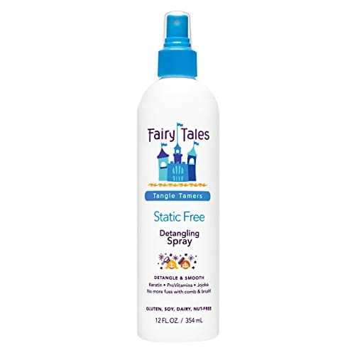 Fairy Tales Tangle Tamer Detangling Spray for Kids - Ultra Moisturizing and Anti Frizz Protection - Paraben Free, Sulfate Free - 12 Oz image