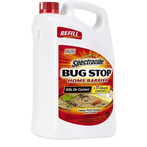 Spectracide Bug Stop Home Barrier Spray, Kills Ants, Roaches and Spiders On Contact, Indoor and Outdoor Insect Control, 1.33 Gallon image
