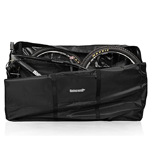 Rhinowalk Folding Bike Carry Bag 26 Inch Thick Bicycle Transport Storage Case Bike Travel Bag for Air Travel,Transport,Shipping Professional Cycling Accessories image