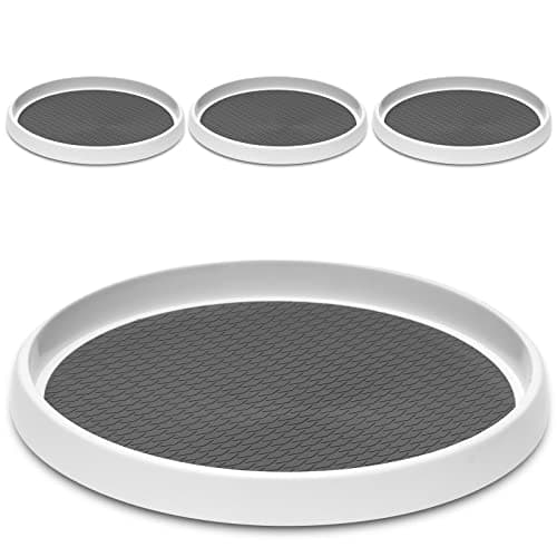 12-Inch Non-Skid Turntable Lazy Susan Organizer [4 Pack] image