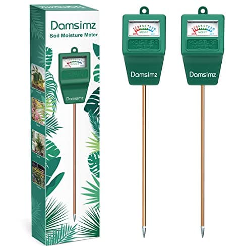 Damsimz 2 Packs Soil Moisture Meter for House Plants, Plant Water Meter, Plant Moisture Meter Soil Tester, Hydrometer for Plants Care, Gardening, Indoor and Outdoor Plants, No Battery Needed image
