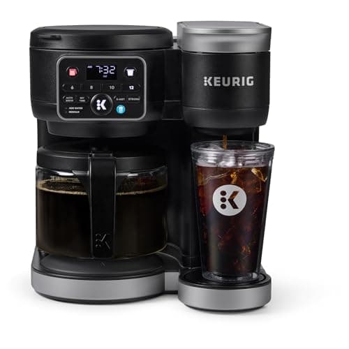 Keurig K-Duo Hot & Iced Single Serve & Carafe Coffee Maker, MultiStream Technology, 72oz Reservoir (Gen 2) image