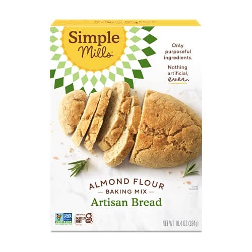Simple Mills Almond Flour Baking Mix, Artisan Bread Mix - Gluten Free, Plant Based, Paleo Friendly, 10.4 Ounce (Pack of 1) image
