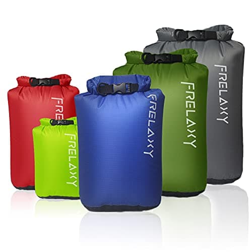 Frelaxy Dry Bag 3-Pack/5-Pack, Ultralight Dry Sack, Outdoor Bags Keep Gear Dry for Hiking, Backpacking, Kayaking, Camping, Swimming, Boating image