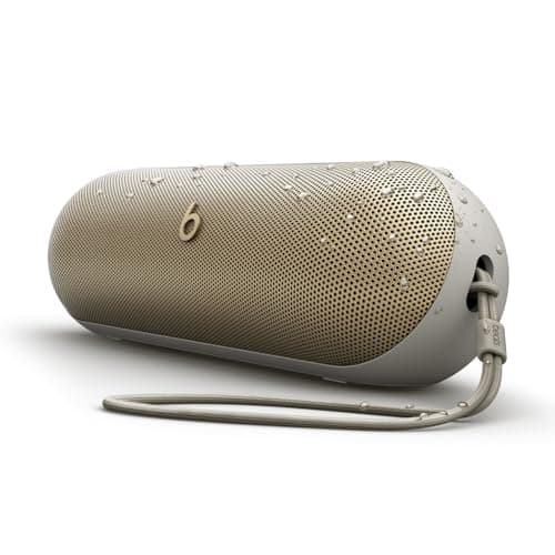 Beats Pill - Portable Bluetooth Speaker- Up to 24H Battery Life, Water Resistant, Bluetooth, Apple & Android Compatible, Seriously Loud Sound for Home, Outdoor and Travel- Champagne Gold image