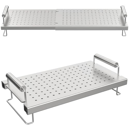 BBQ Future Adjustable Griddle Warming Rack image