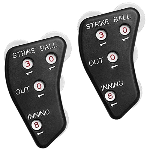 Watayo 2 Pcs 4 Wheel Baseball Umpire Clicker image