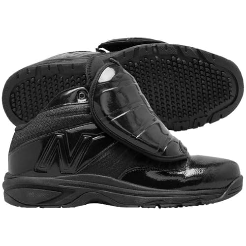 New Balance Men's 460 V3 Umpire Low-Cut Baseball Shoe, MLB Black/Black, 11.5 M US image
