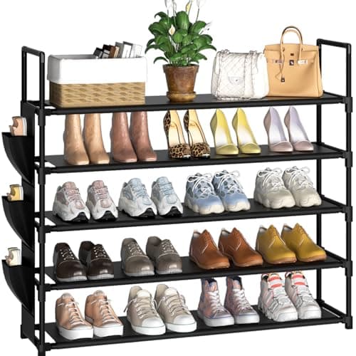 OYREL Shoe Rack 5 Tier Shoe Organizer image