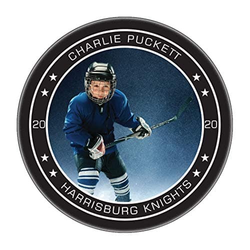 Tiger Tail Sports Personalized Photo Hockey Puck image