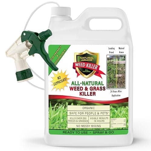 Natural Armor Weed and Grass Killer All-Natural Concentrated Formula. Contains No Glyphosate (128 OZ. Gallon) image