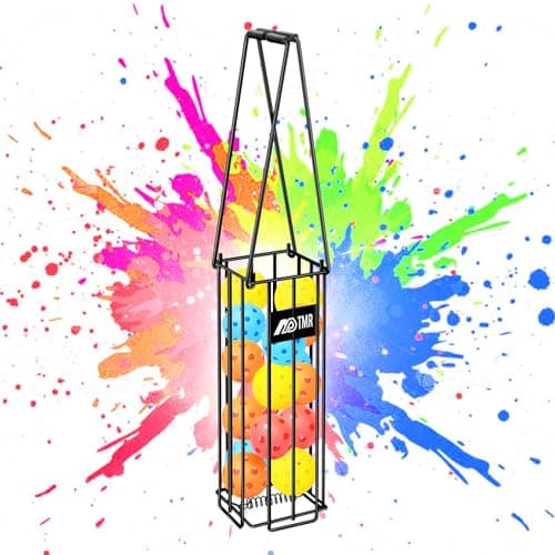 MDTMR Portable Pickleball & Tennis Ball Hopper Basket Picker Upper image