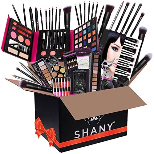 SHANY Cosmetics SHANY Gift Surprise- AMAZON EXCLUSIVE - All in One Makeup Bundle - COLORS & SELECTION VARY MULTI-COLORED, Unscented image