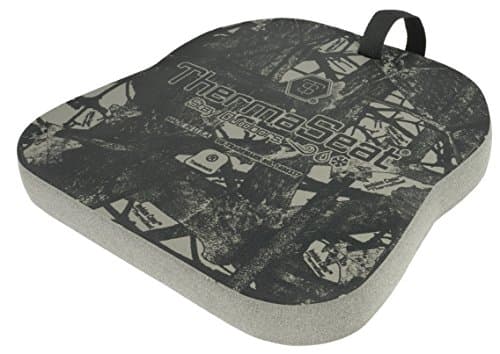 THERM-A-SEAT Traditional Series Insulated Foam Hunting Seat Cushion - GREAT FOR ALL HUNTING, CAMPING, FISHING, OUTDOOR, AND ON THE GO CUSHION NEEDS ! - (Grey, 0.75" Thick) image