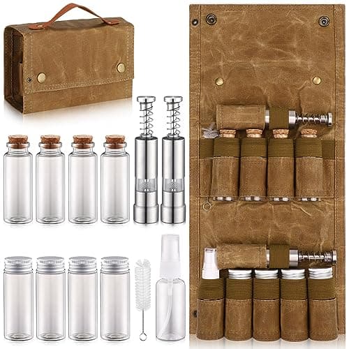TOBWOLF Camping Spice Kit with 9 Jars image