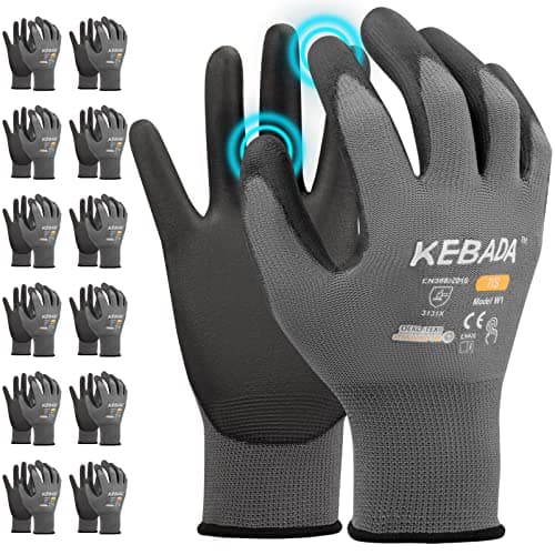 Kebada W1 Work Gloves for Men and Women with Grip image