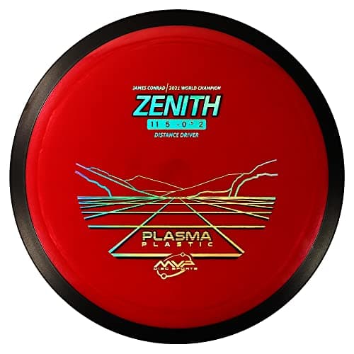 MVP Disc Sports Plasma Zenith James Conrad Edition Disc Golf Distance Driver (170-175g / Colors May Vary) image