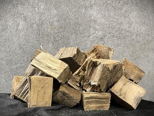 Orange Wood Chunks for Smoking, Grilling, Cooking Approx. 3 in Diameter (1 Cubic Foot Box) image