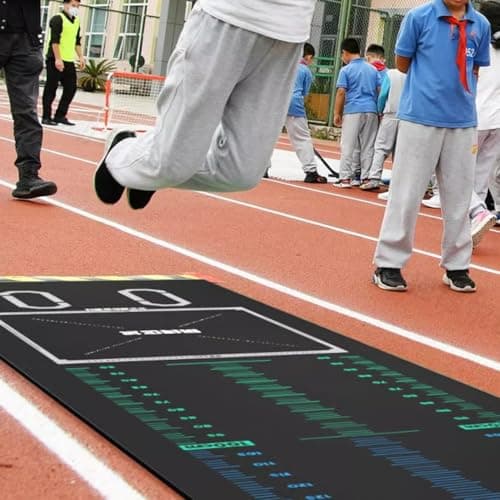Elitix Outdoor Long Jump Measuring Mat for Kids, Extra Long Jump Off Jo for Physical Training/Measuring, Fitness Pad for Track and Field Test(Large) image