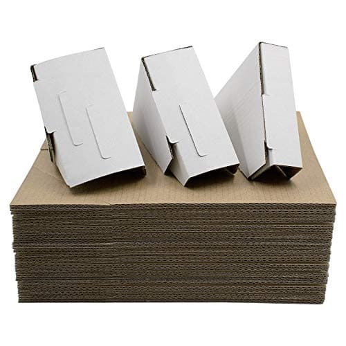 Golden State Art, 120 Pack Adjustable Cardboard Corner Protectors, Fits 1", 1.5" and 2.1" Frames, Edge Protectors for Shipping Paintings, Picture Frame, Packing Item Edge Protection image