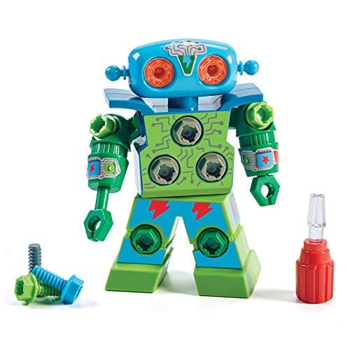 Educational Insights Design & Drill Robot Take Apart Toy, 23-Pieces, Preschool STEM Toy, Gift for Kids Ages 3+ image