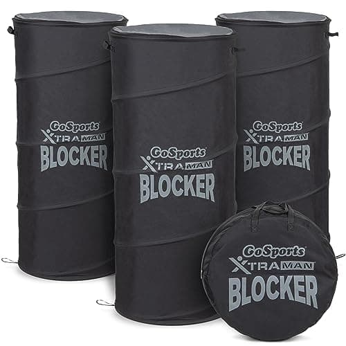 GoSports XTRAMAN PRO 46" XL Pop Up Defender 3 Pack - Heavy Duty Multi-Sport Blocking Dummy image