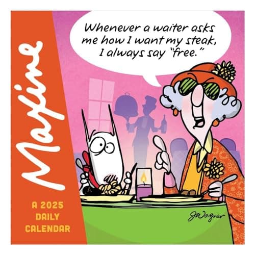 TF PUBLISHING 2025 Maxine Daily Desktop Calendar image