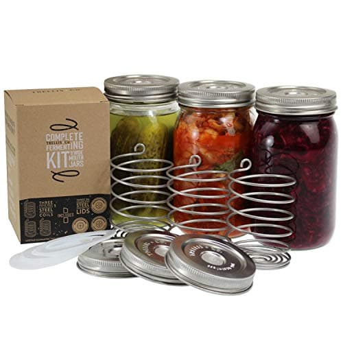 Trellis + Co. Stainless Steel Fermentation Jar Kit image