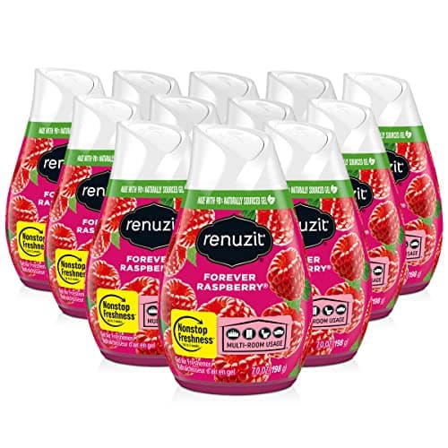 Renuzit Gel Air Freshener, Forever Raspberry, 12 Count image