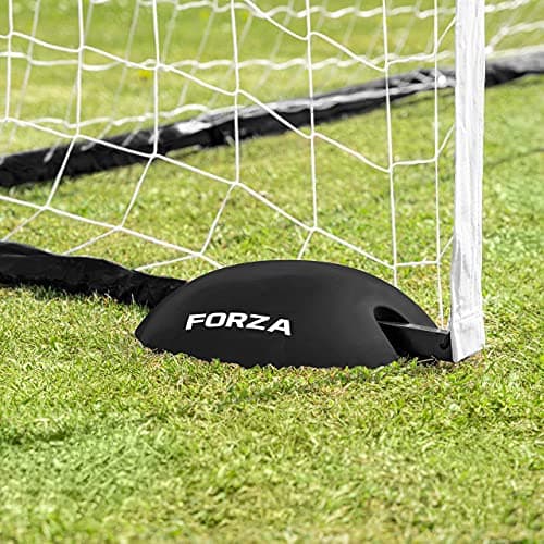 FORZA Proflex Goal Base Weight - Anchor Weight for Pop-Up Goals | Alternative to Sand Bags Weights | Round Weights for Training Goal Post | Rubber Goal Anchor image