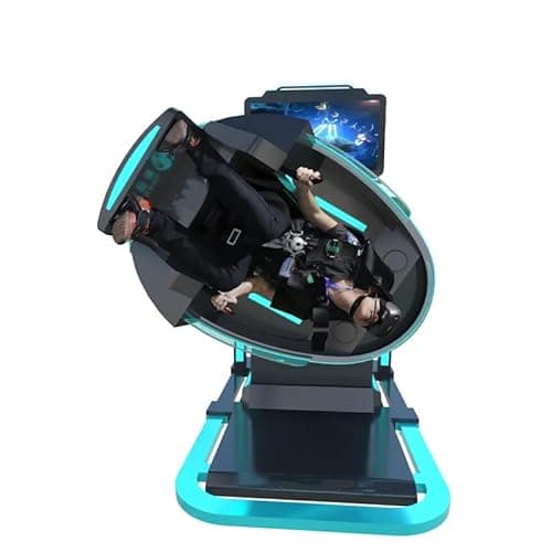360 vr Simulator Roller Coaster 9d Virtual Reality Chair Cinema Flight Simulator image