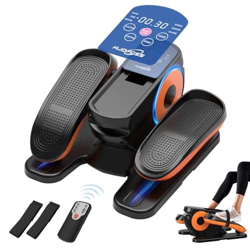 Under Desk Elliptical Machine, Ellipse Leg Exerciser as Seen on Tv for Seniors Adults with 12 Adjustable Speed image