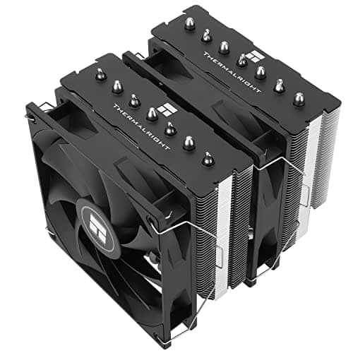 Thermalright PS120SE CPU Air Cooler, 7 Heat Pipes CPU Cooler,Dual 120mm TL-C12B V2 PWM Fan, AGHP 4.0 Technilogy, S-FDB Bearing, for AMD AM4 AM5/Intel 1700/1150/1151/1200/1851, PC Cooler image