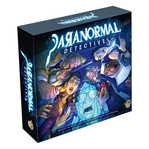 Paranormal Detectives Party Game | Murder Mystery Board Game | Crime Scene Investigation Game for Kids and Adults | Ages 12+ | 2-6 Players | Avg. Playtime 30-150 Minutes | Made by Lucky Duck Games image