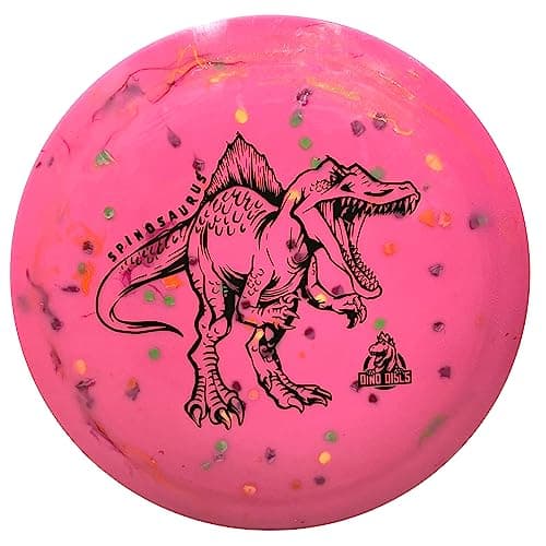 Spinosaurus Disc Golf Distance Driver for Children and Novice Players | Ultra Lightweight | Made by Dino Discs image