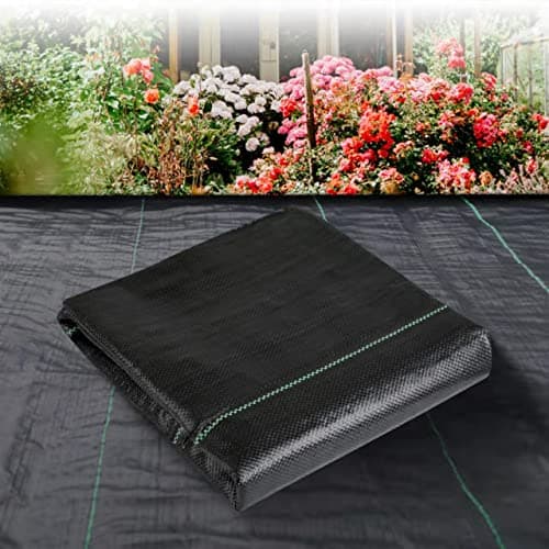LGJIAOJIAO 3ftx50ft Weed Barrier Landscape Fabric Heavy Duty image