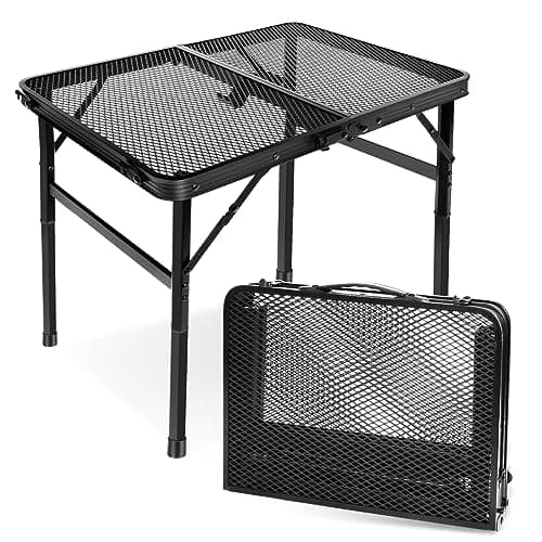 E EASTSTORM Small Folding Table, Easy for Storage, Compact and Portable image