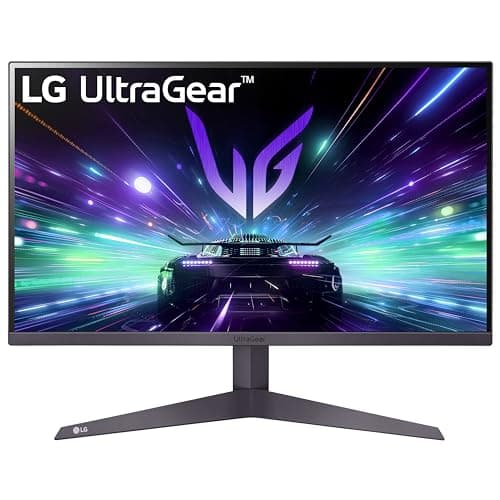 LG 27GS50F-B 27-inch FHD (1920 x 1080) Ultragear Gaming Monitor with 180Hz, 1ms MBR, HDR10, AMD FreeSync, HDMI, DisplayPort, 3-Side Virtually Borderless Design, Black image