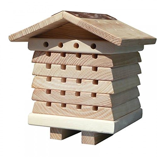 Wildlife World Interactive Wooden Bee House - Pollinator Bee Management System image
