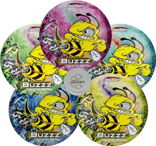 Mini Supercolor Buzzz | Disc Golf Collectibles | Set of Five Mini Discs image
