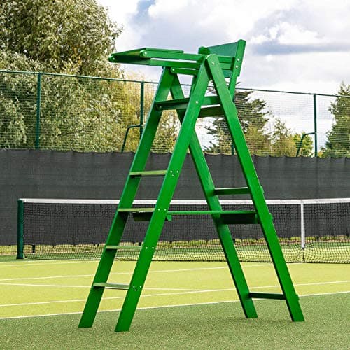 Vermont Traditional Tennis Umpires Chair | Premium Wooden Umpire Chair with Anti-Slip Tread & Foldable Design for Easy Storage image