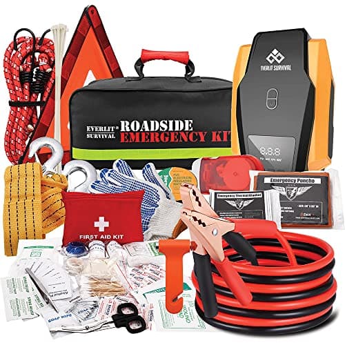 Everlit Survival Car Emergency Kit, Roadside Safety Tool Kit image