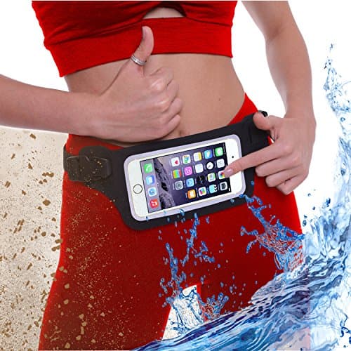 Ultimate Black Waterproof Running & Swimming Belt - Essentials Holder for Gym image