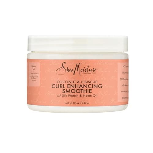 SheaMoisture Smoothie Curl Enhancing Cream Coconut and Hibiscus image